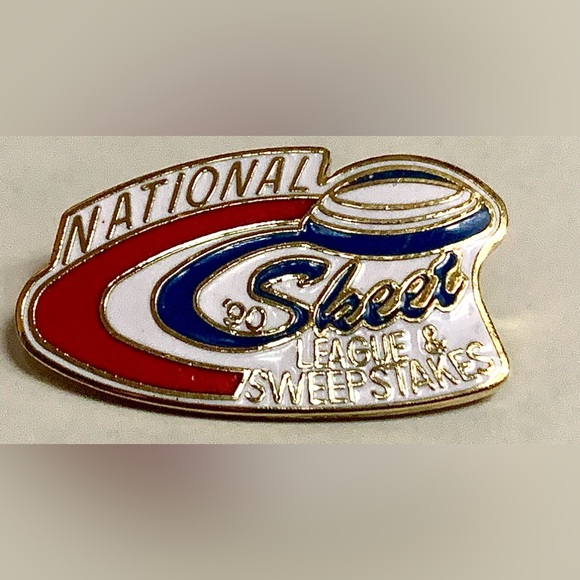 1990 Vintage NATIONAL SKEET LEAGUE & SWEEPSTAKES ‘90 Enameled Pin Brooch - Picture 7 of 13